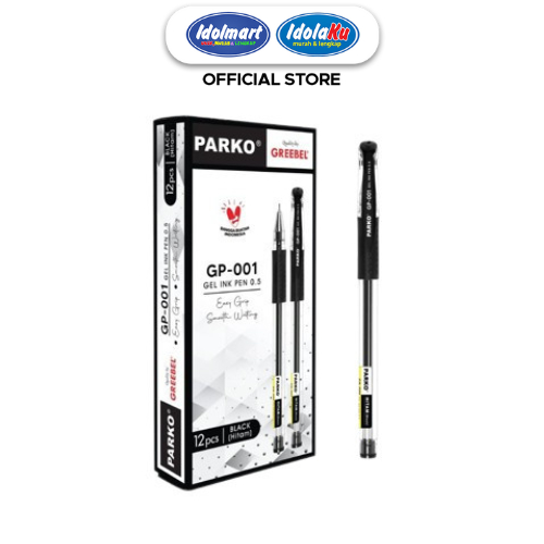 

IDOLMART Pulpen PARKO GP-001 Pcs Hitam Satuan