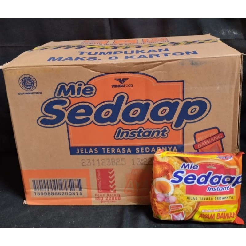 

Mie Sedaap Ayam Bawang 1 karton