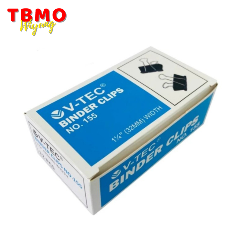 

TBMO V-TEC Binder Clip No 155 / Binder Clip 155