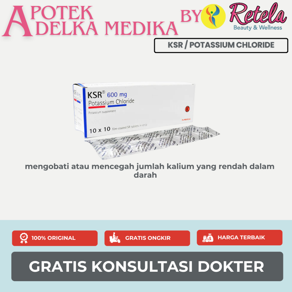 KSR 600 mg 10 Tablet