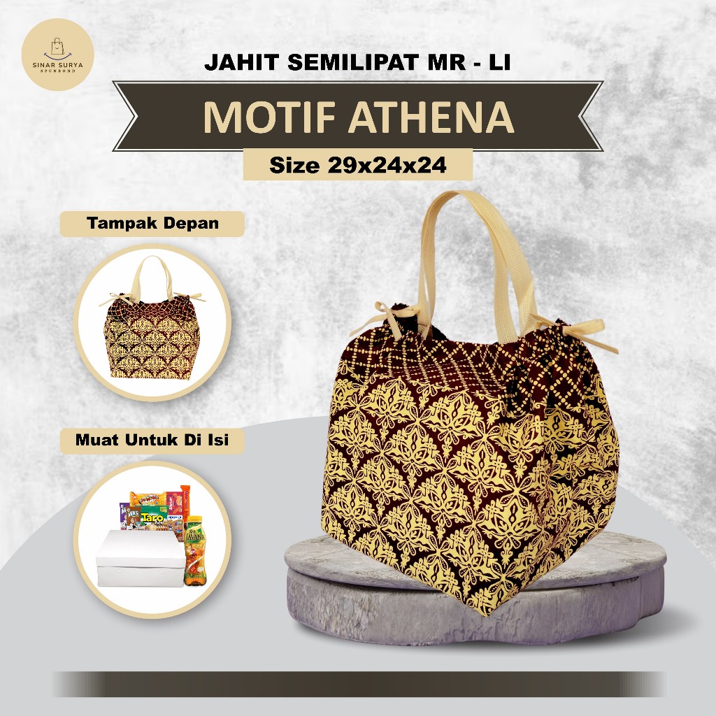 

[INSTAN] Tas Bingkisan Hajatan Tas Hajatan 24X24 Tas Nasi Kotak Tas Berkat Tas Berkat Hajatan Batik Serut 29X24X24