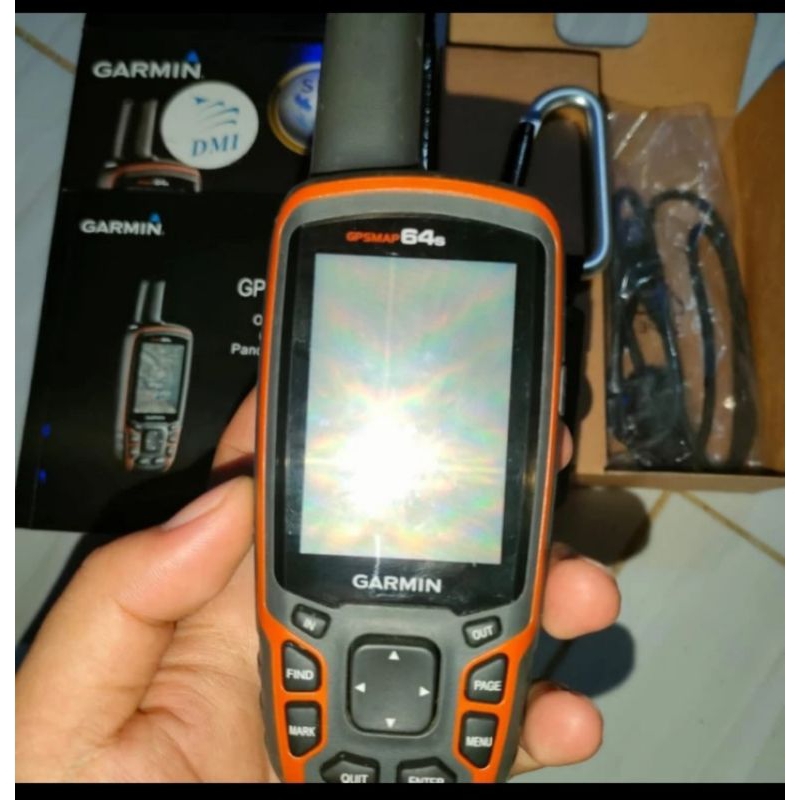 Gps Garmin 64s Bekas Lengkap/GARMIN GPS-64S Second Lengkap