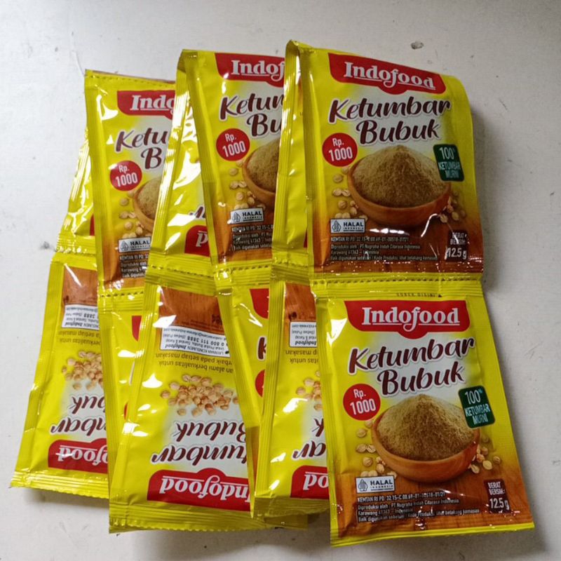 

INDOFOOD KETUMBAR BUBUK 1RENCENG ISI 10SACHET