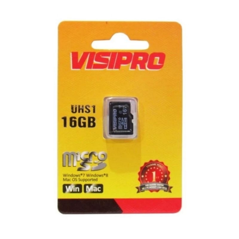 MMC Visipro 16GB Class 10 MicroSD 16G