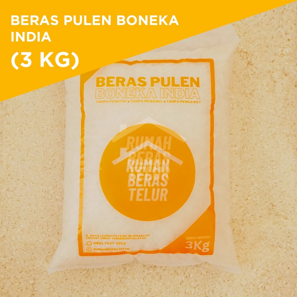 

beras pulen boneka india
