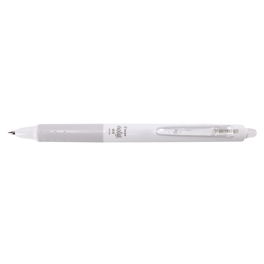

Pen Pilot Frixion Click PUTIH tinta HITAM 0.5/ 0.7 [Per 1 Pcs]