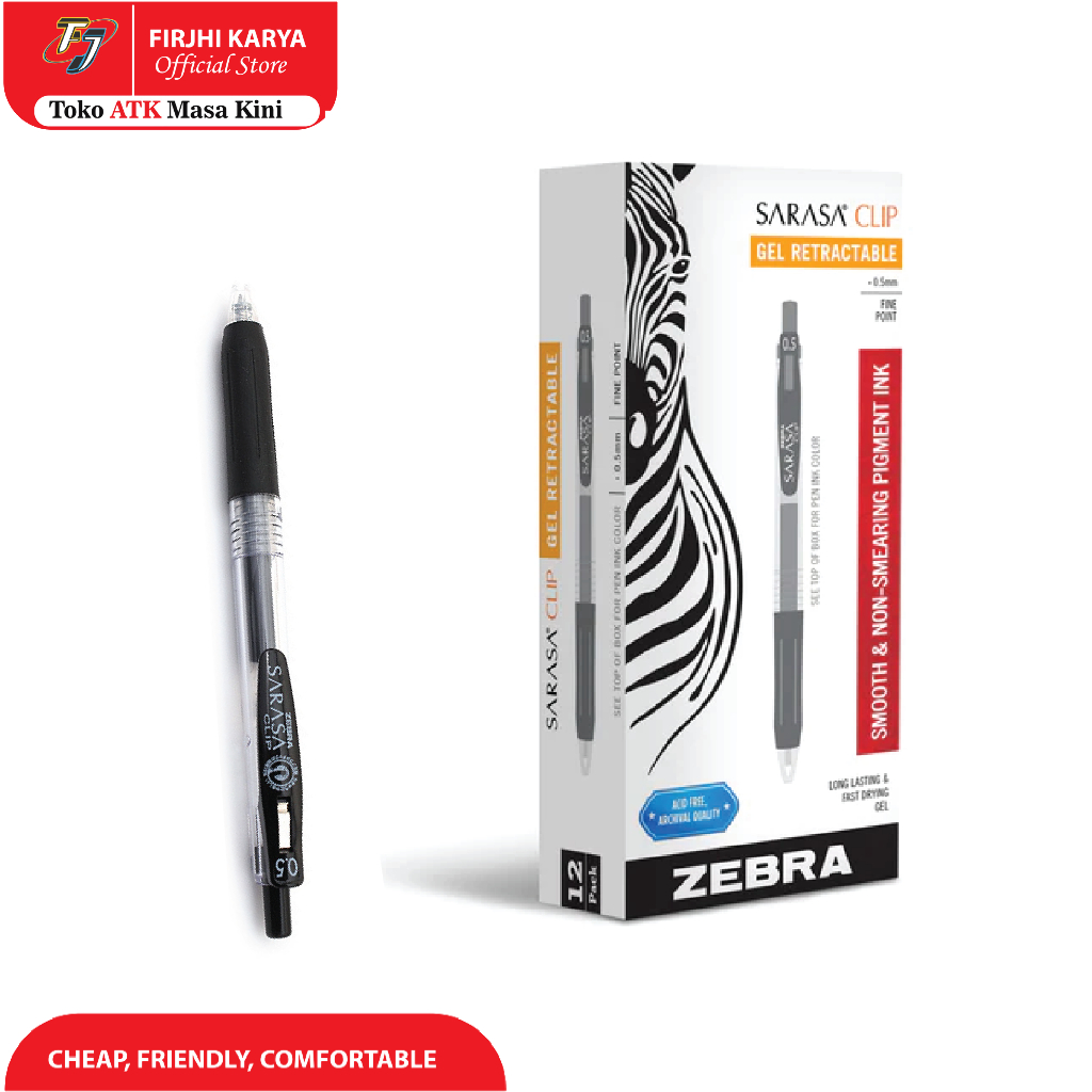 

Pulpen Sarasa Clip 0,5 / Pulpen Zebra Sarasa Clip