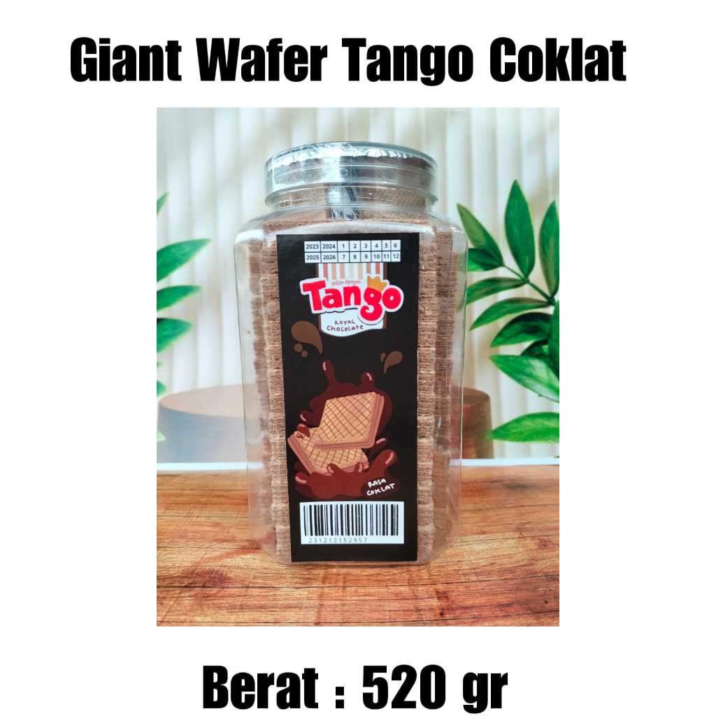 

Toples Giant Wafer Tango Coklat