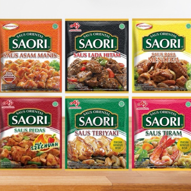 

Saori Sachet 23ml Saus Tiram Teriyaki Lada Hitam Pasar Beku Padang