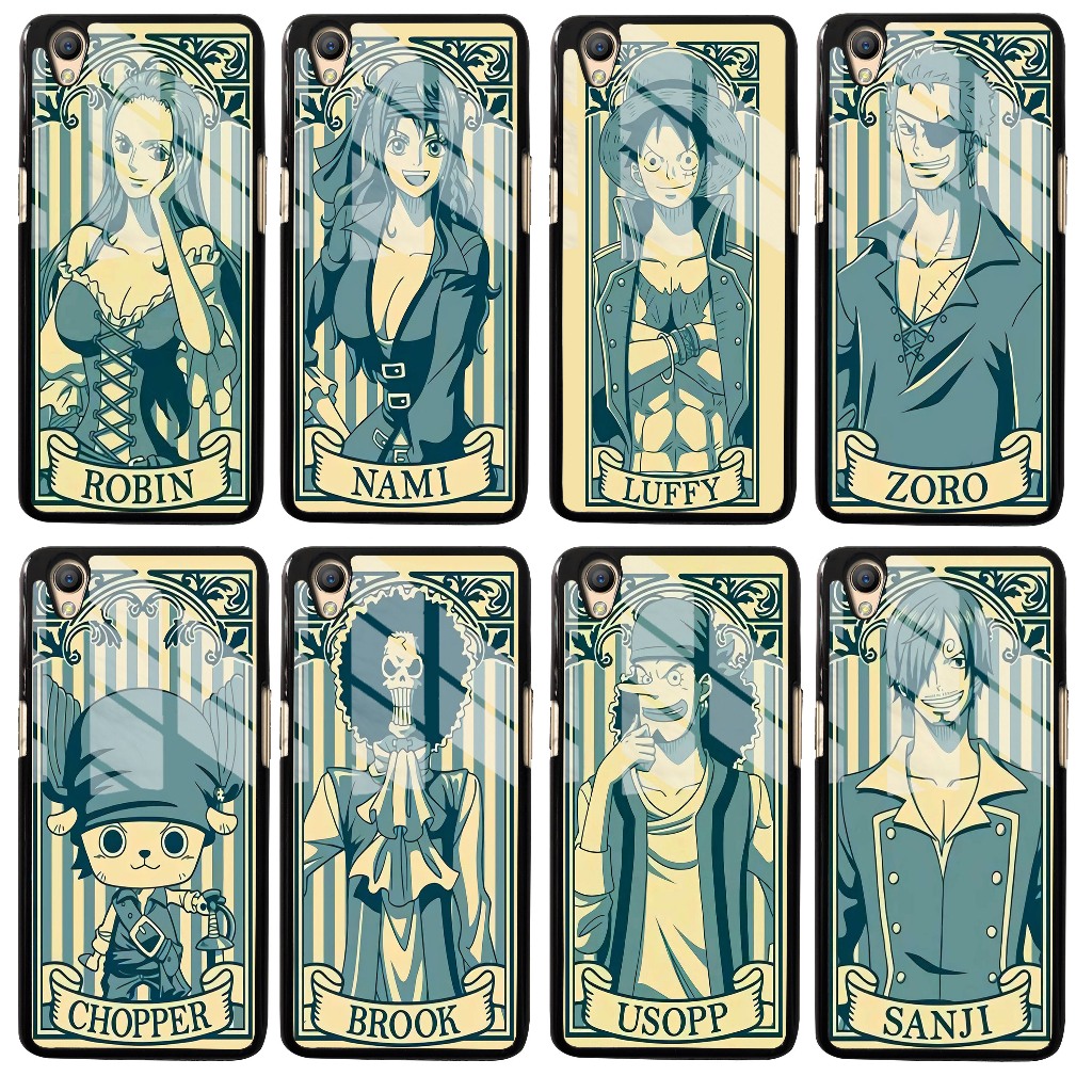 Nelcel Case Oppo A37 A37F NEO 9 Casing Oppo A37 A37F NEO 9 Motif One Piece Nakama 03 Case Glossy Cas