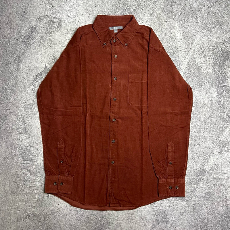 CORDUROY KEMEJA | UNIQLO SECOND | THRIFT