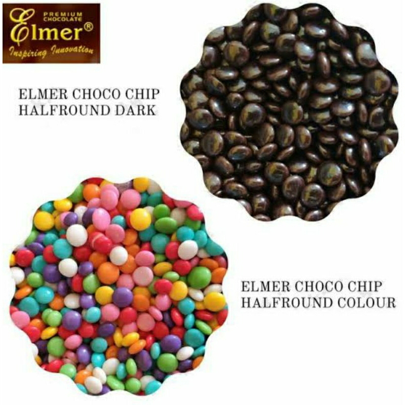 

Elmer Choco Chip Dark Hr/Colored Hr 3kg/Choco Chip Coklat/Warna Warni 3kg