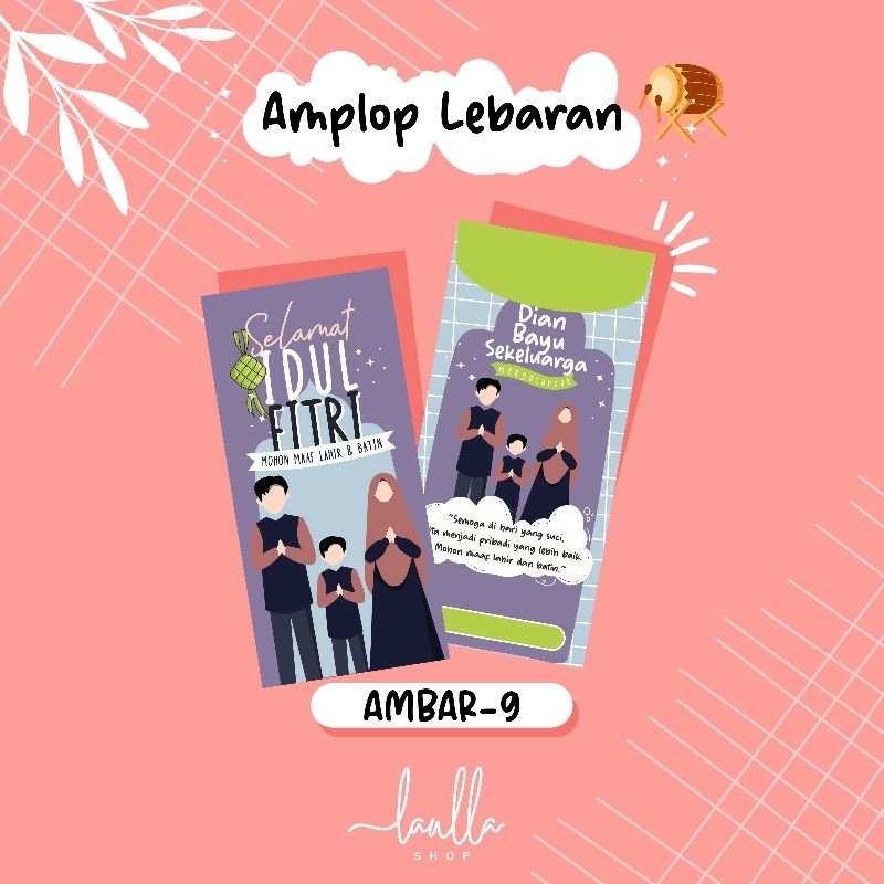 

Amplop Angpau Lebaran Idul Fitri Unik