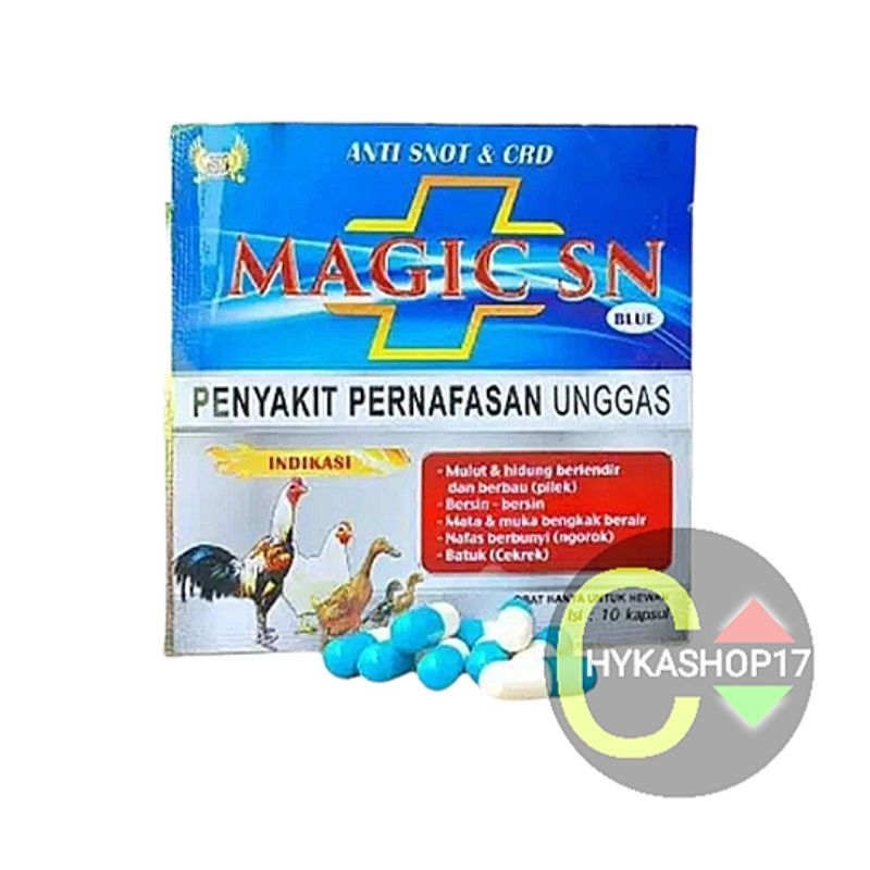 MAGIC SN BLUE - pernafasan unggas