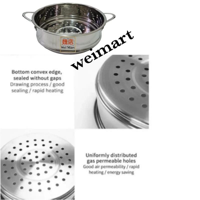 Musuko - Tempat Kukusan 16Cm - Kukusan Untuk Panci Listrik 18Cm - Kukusan Panci Fashion - Kukusan