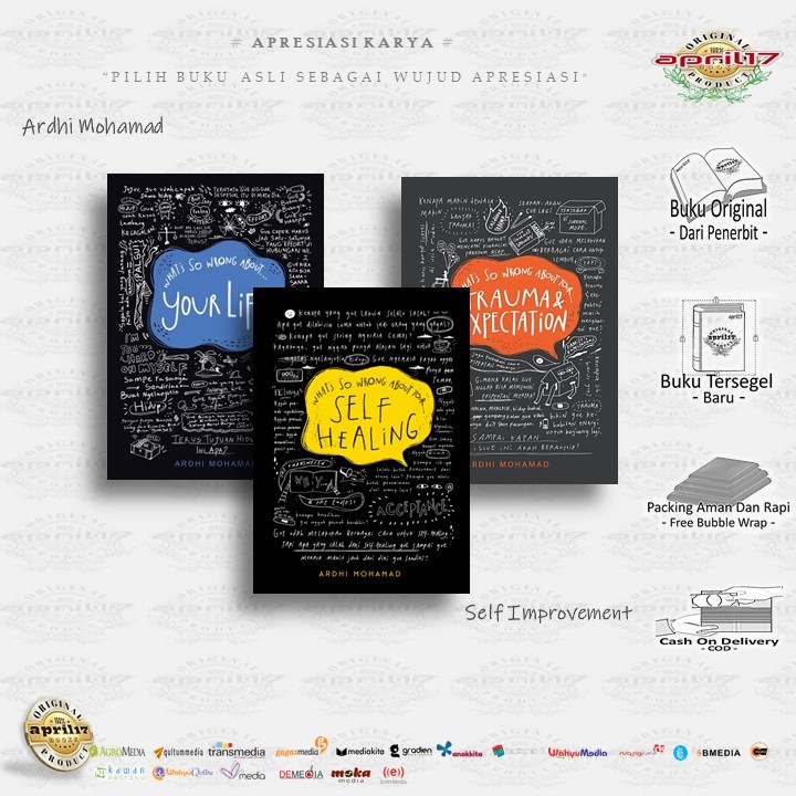 Buku Karya Ardhi Mohamad : WHAT`S SO WRONG ABOUT YOUR SELF HEALING / WHAT`S SO WRONG ABOUT YOUR LIFE