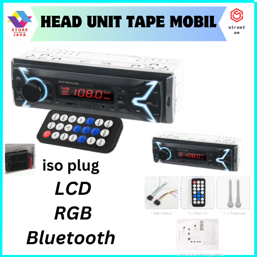 Head Unit Tape Mobil? Tape Audio Mobil Single Din Bluetooth? Multifungsi Bluetooth Usb Mp3 Fm Radio 