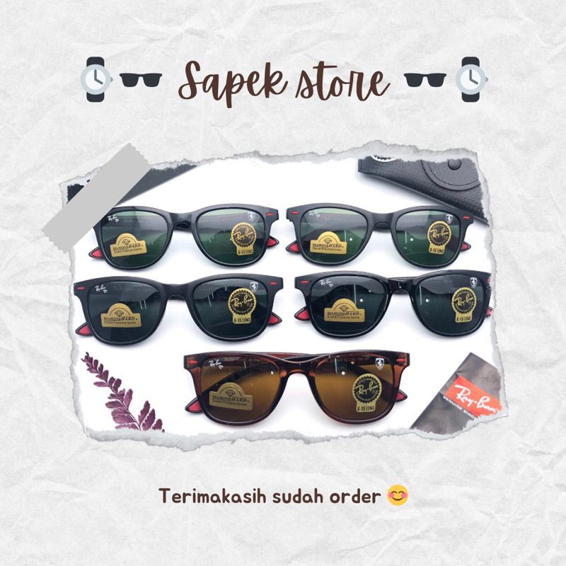 KACAMATA PRIA POLARIZED TERBARU RB4195
