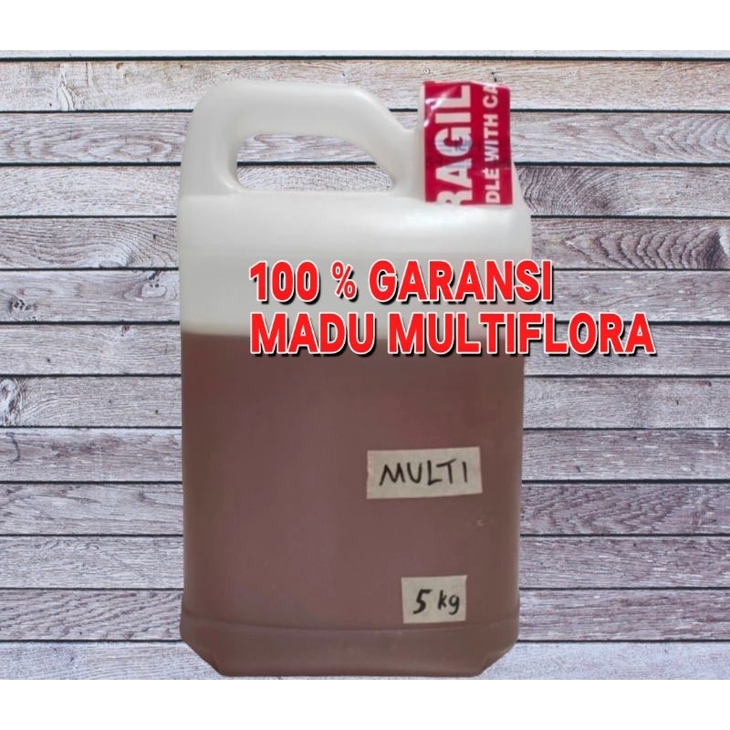 

Madu MULTIFLORA 100% RAW HONEY 5 KG