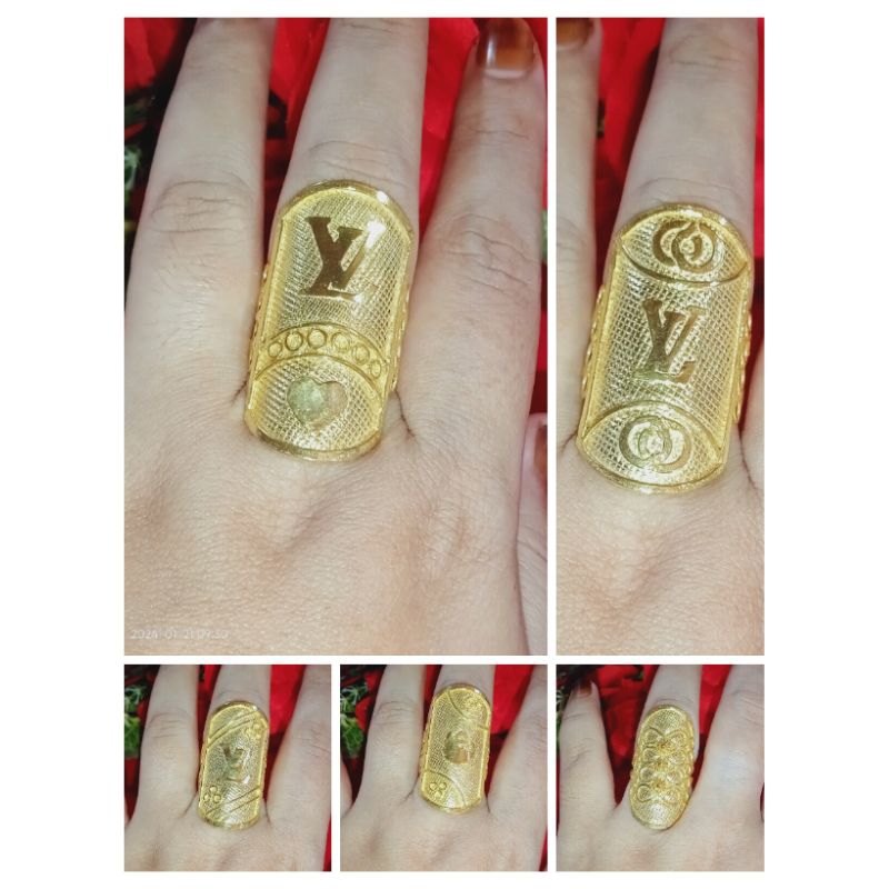 cincin 1 suku sepuh emas Palembang