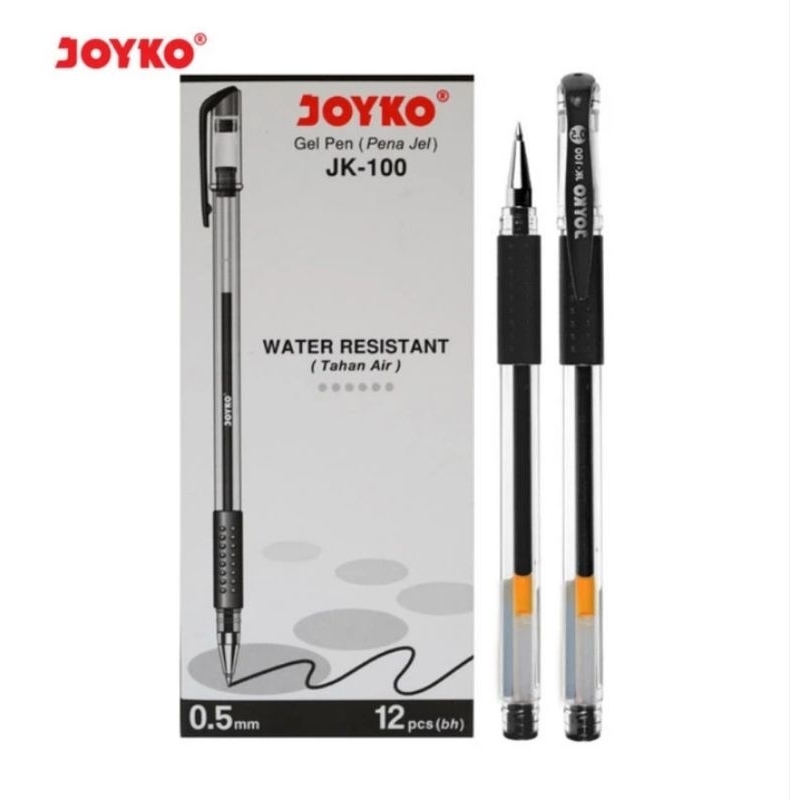 

(12 pcs)Pen Bolpen Gel JK-100 Joyko