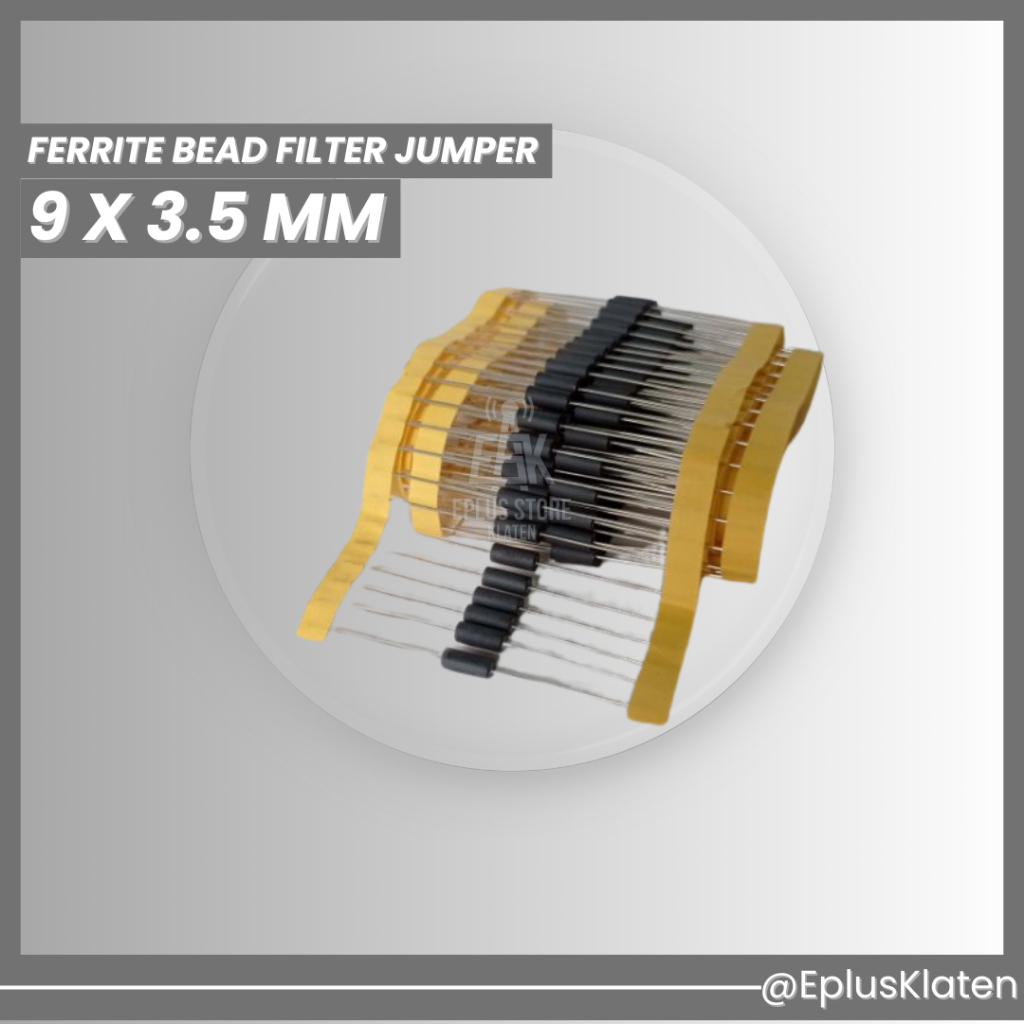 Ferit bead filter ferrite jamper axial emi filter rf signal ferite
