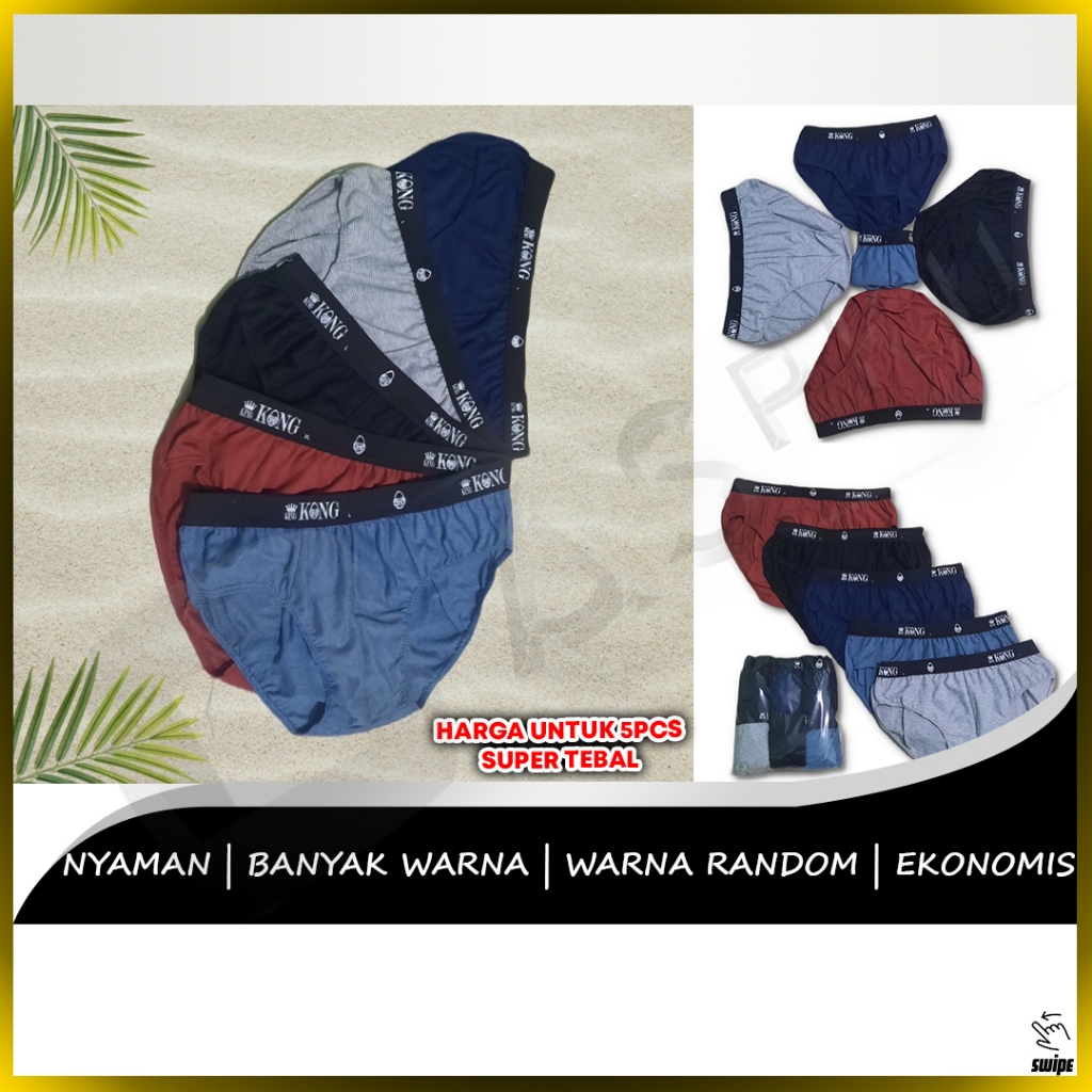 CD Pria Boxer Celana Dalam Pria Dewasa Sabuk Cawat Kancut Cangcut Koteka Caping Selampit Dalaman