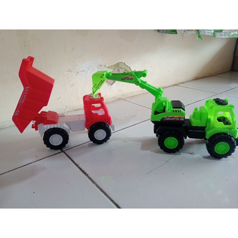 MAINAN MOBIL TRUK PASIR DUMP MINI/MAINAN MOBIL KONTRUSI BEKO