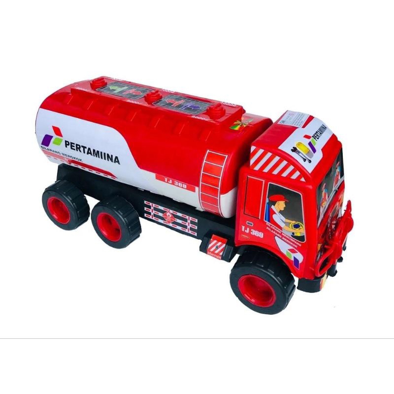 MAINAN MOBILAN TRUK TANGKI MAINAN ANAK MOBIL PERTAMINA JUMBO TERMURAH