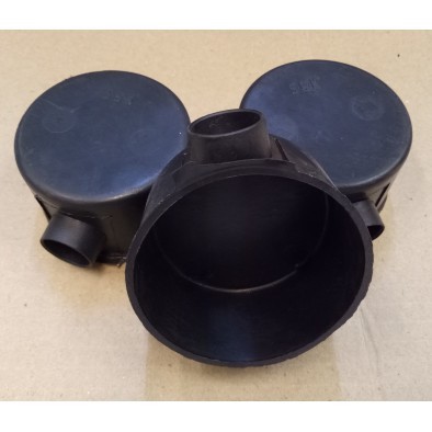 Inbow Dus Bulat/L dus/Penutup listrik Hitam IB Dus 1 Lubang Bagus dan Murah