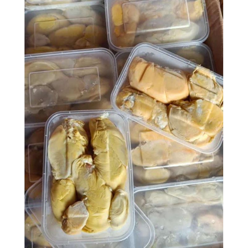 

Durpas box 500gr 3box/Durian kupas premium/terlaariss