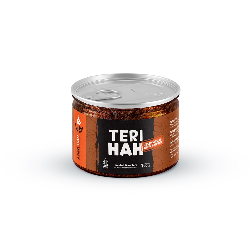 

LAUK HAH! Sambel Teri Hah Instan Halal Sambel Viral Eatsambel - 120gr