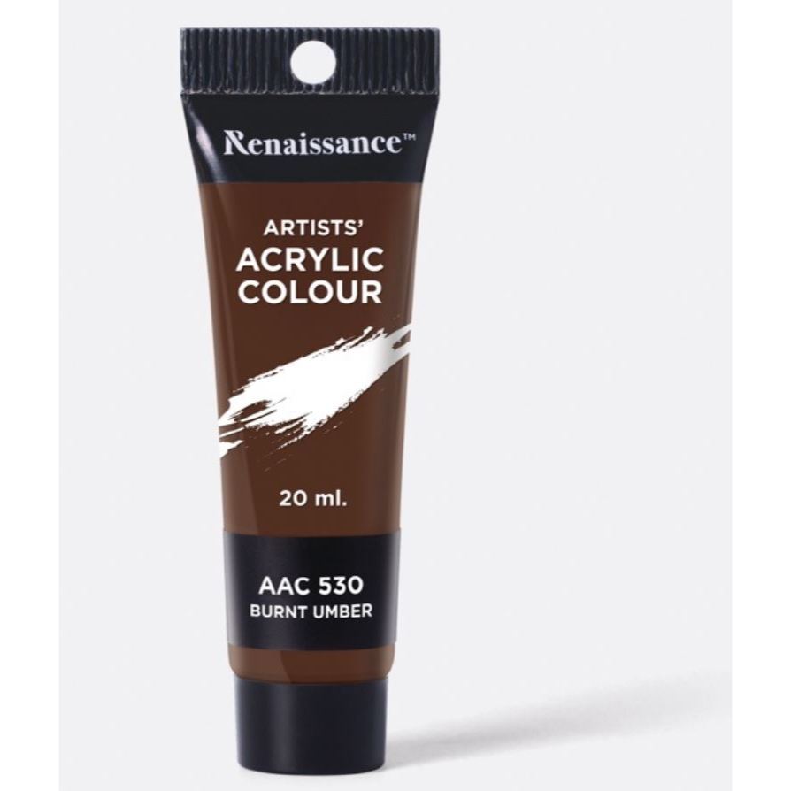 

[Renaissance] Artist Acrylic Colour - Burt Umber 20ml