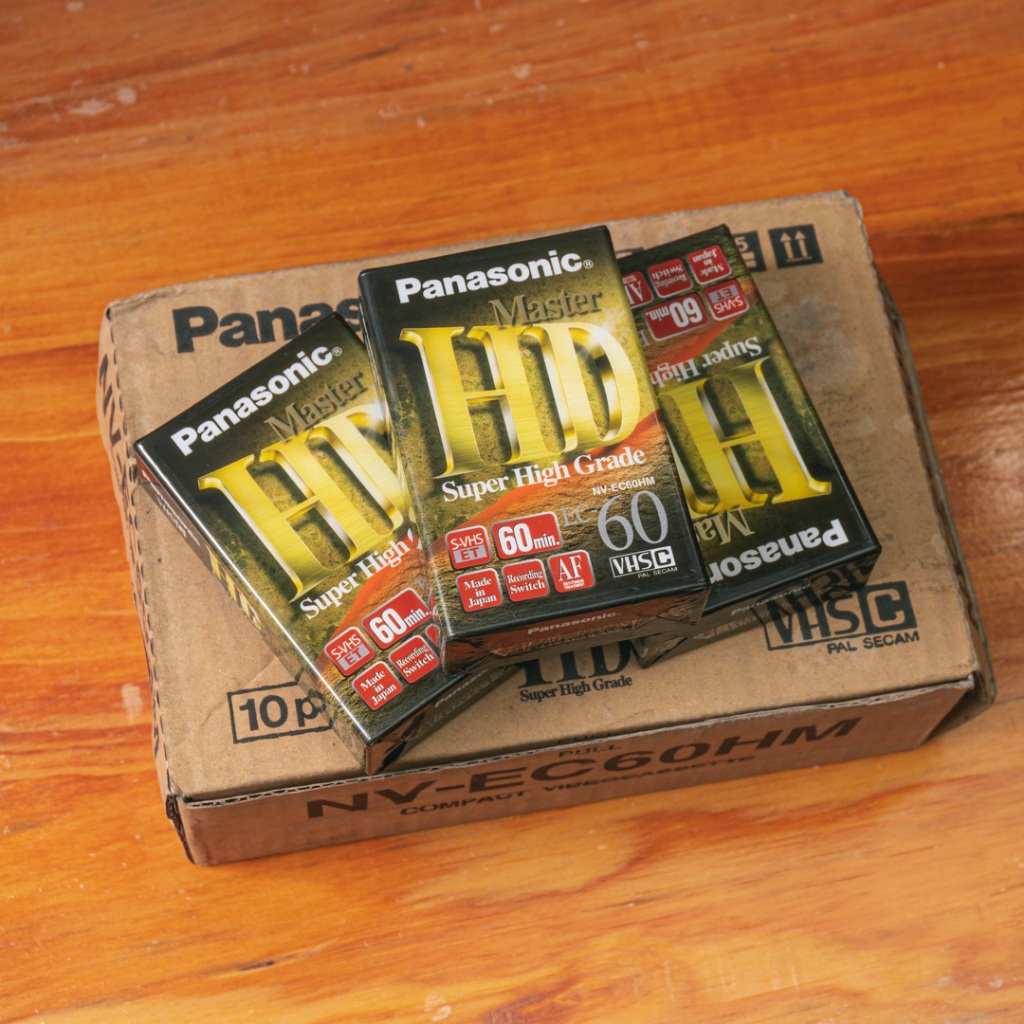 Kaset Panasonic EC-60 EC60 - VHS C VHSC Handycam Cassette Tape