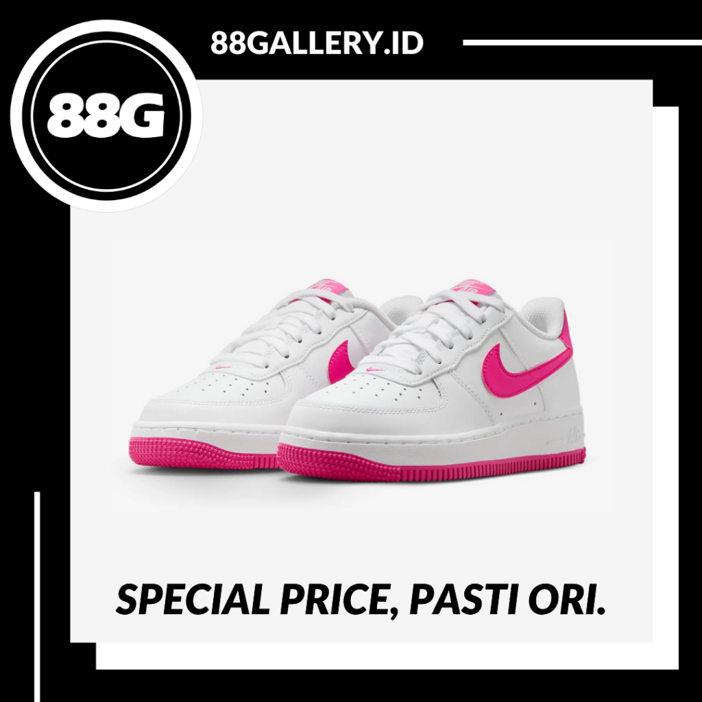 Air Force 1 White Laser Fuschia Pink