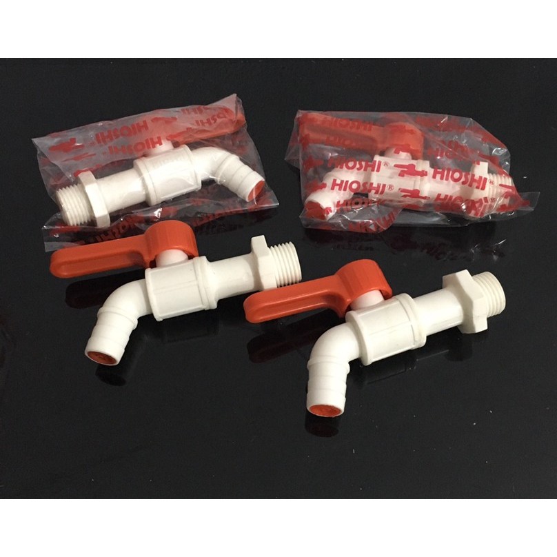 Kran Taman PVC 1/2” Hioshi