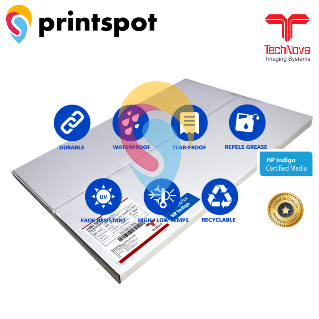 

Kertas Sinthetic paper A3+ Digital Technova LMO 115 Micron Waterproof | Repack