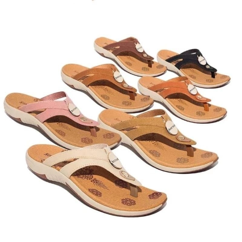 Homyped Kamila N31 Sandal Flat Wanita Sandal Homyped