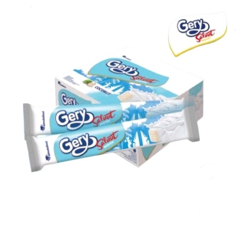 

Gery Saluut Cokelat Wafer Kelapa COCONUT 21 gr