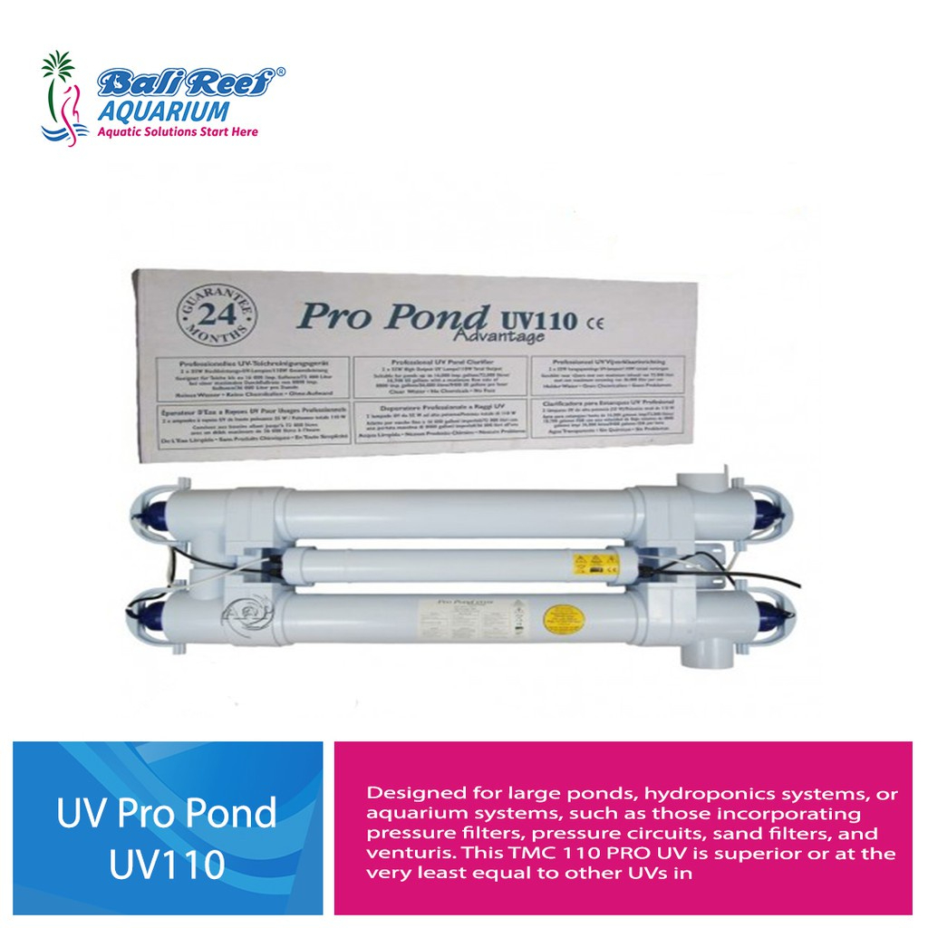 Tmc Pro Pond Uv 110w Lampu Uv Kolam Koi