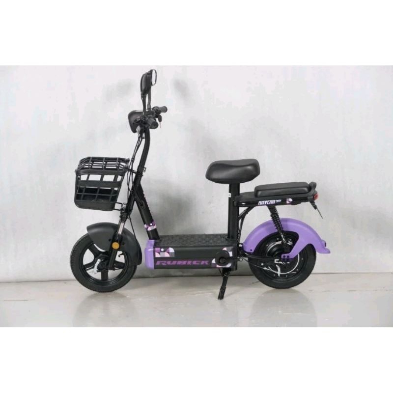 Sepeda listrik Rubick Ravena 350 Watt Genio E moped
