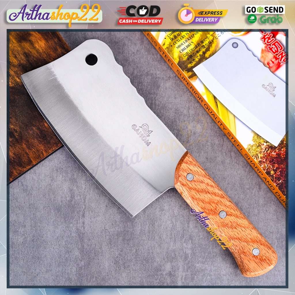 PROMO PISAU DAGING STAINLESS / PISAU CINCANG TULANG / GOLOK DAGING STENLIS / GOLOK POTONG TULANG