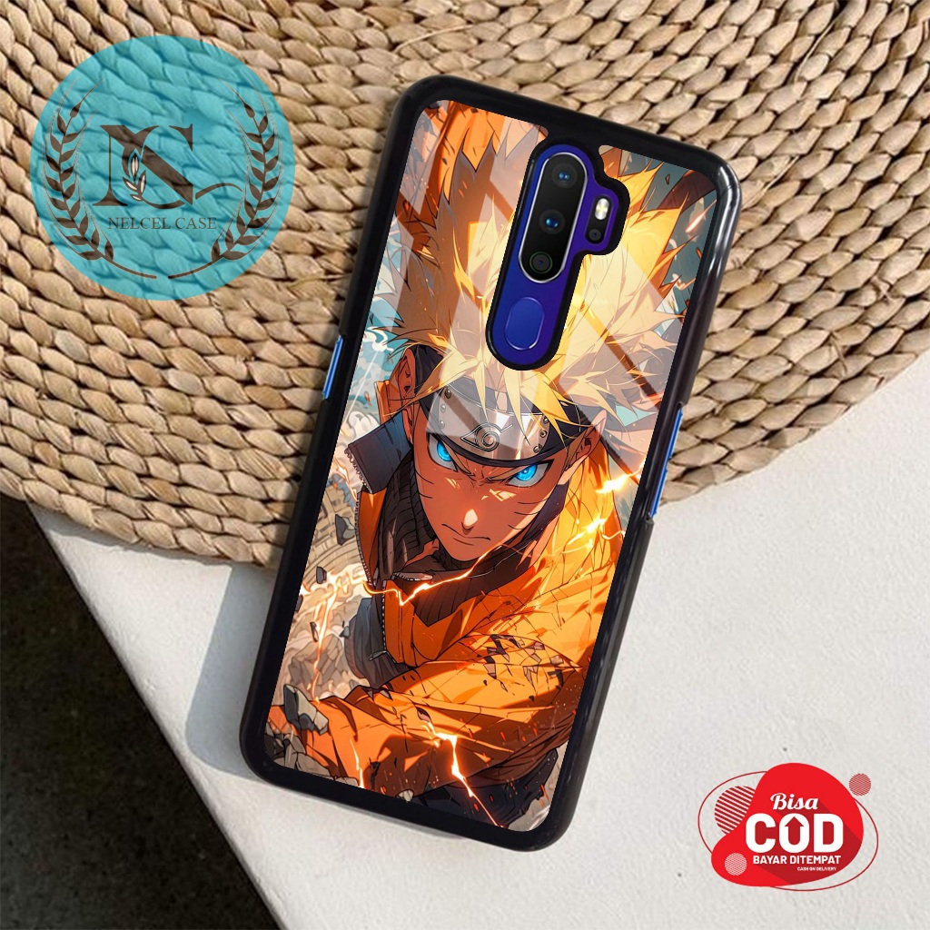 Nelcel Case Oppo A5 2020 A9 2020 Casing Oppo A5 2020 A9 2020 Motif Naruto Case Glossy Case Aesthetic