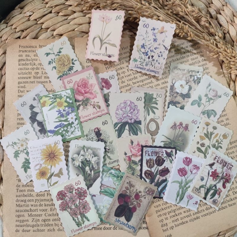 

STIKER STAMP OLD BUILDING VINTAGE