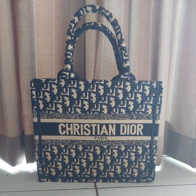 preloved tas dior kanvas