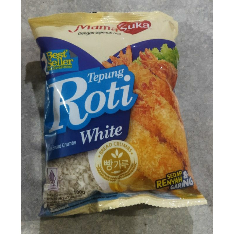 

Tepung Roti White Bread Crumbs 100 gram/ pack