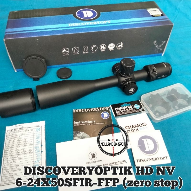 Telescope discovery LHD 6-24x50SFIR FFP