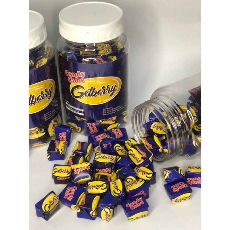 

PERMEN VIRAL | GETTBORRY CANDY ISI 60pcs | COKLAT | Grosir | COD ✔️