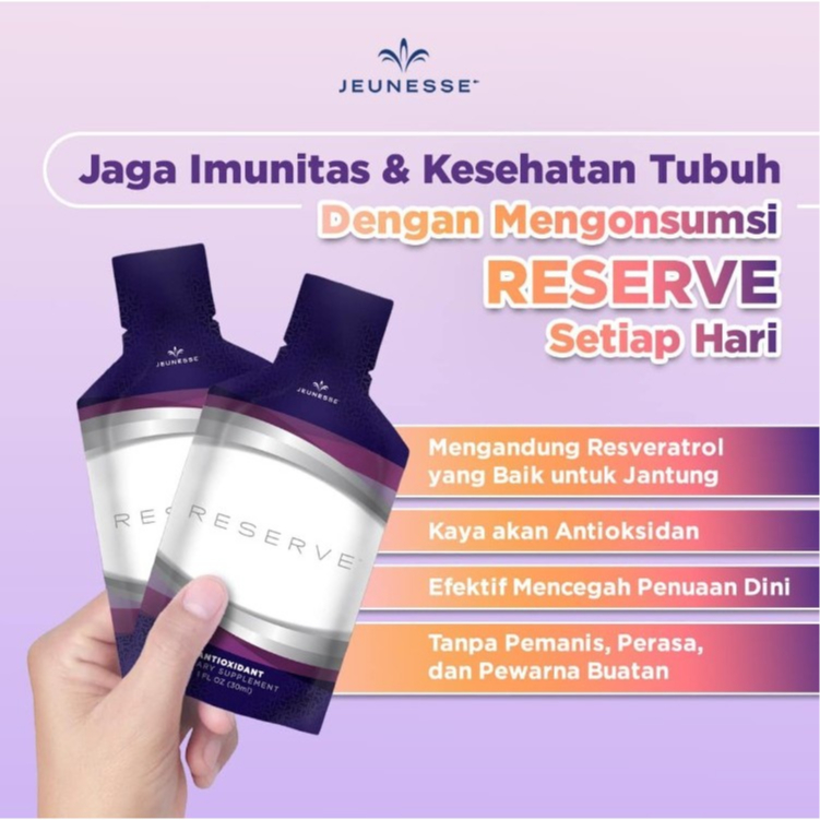 ECERAN 5 SACHET - Reserve Jeunesse Penjaga Imun Tubuh - Original