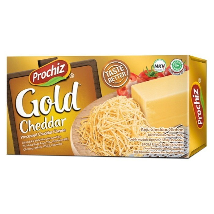 

PROCHIZ GOLD CHEDDAR CHEESE 160gr